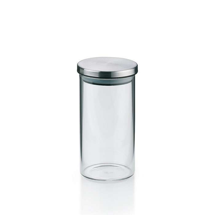 Kela - Pojemnik szklany 0,35 l stal Baker