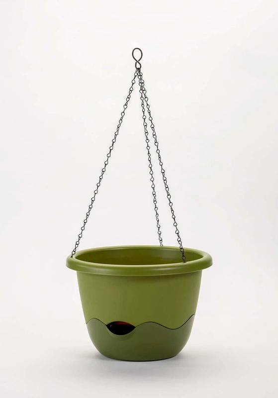 Urbalive - MARETA Donica samonawadniająca okrągła 30 cm, zielony