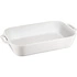 Staub - prostokątny półmisek ceramiczny 4.5 l, biały