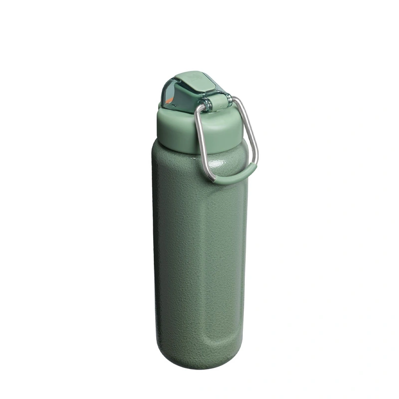Stanley - butelka termiczna Classic Wellspring 0.71L Hammertone Green
