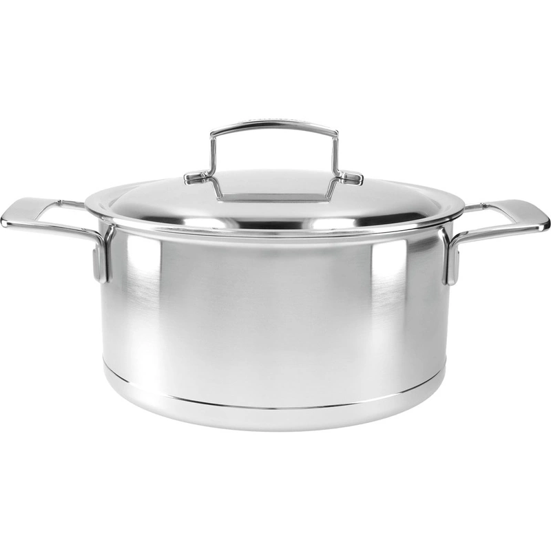 Demeyere - SILVER 7 Garnek niski z pokrywką 5.2 ltr