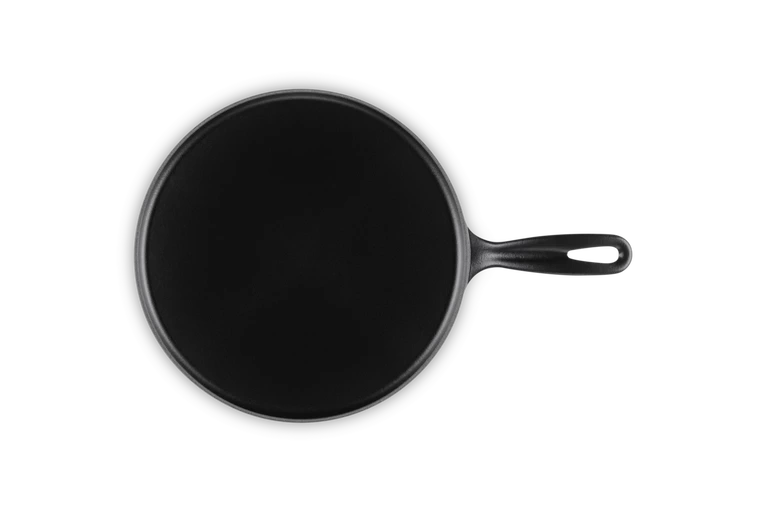 Le Creuset - patelnia żeliwna do naleśników 27 cm czarna