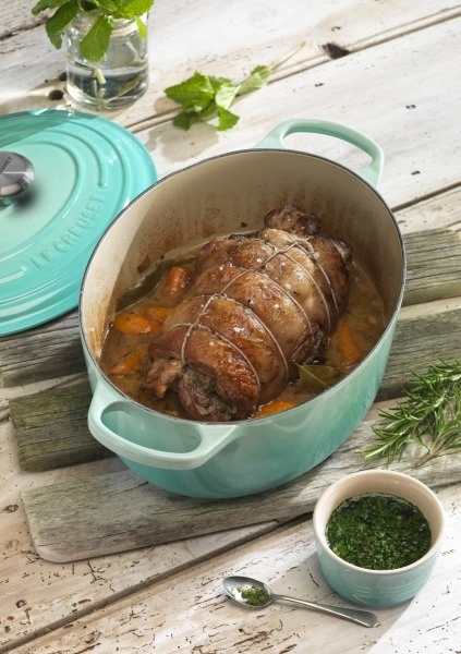 Le Creuset - brytfanna żeliwna emaliowana Signature 27 cm 4,1 l czarna