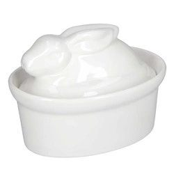 La Porcellana Bianca - naczynie do zapiekania królik 16 x 11 cm Terrine