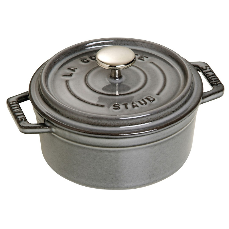 Staub - garnek brytfanna żeliwna szarna 0,4 l 12 cm