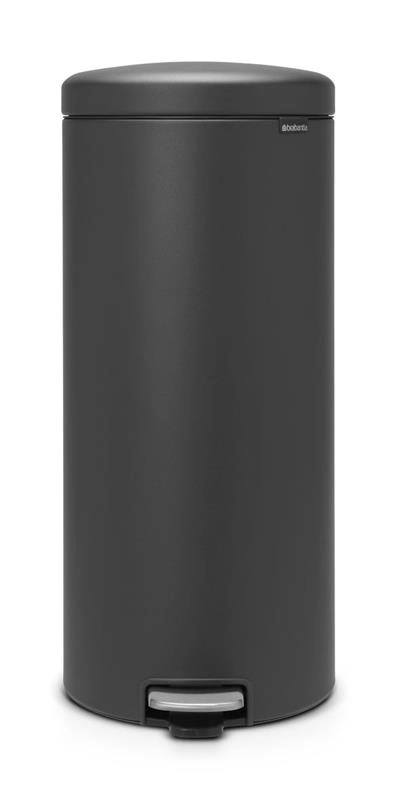 Brabantia - kosz pedałowy 30 L newIcon szary z powłoką mineralną 