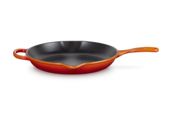 Le Creuset - patelnia Signature niska żeliwna 30 cm płomienny