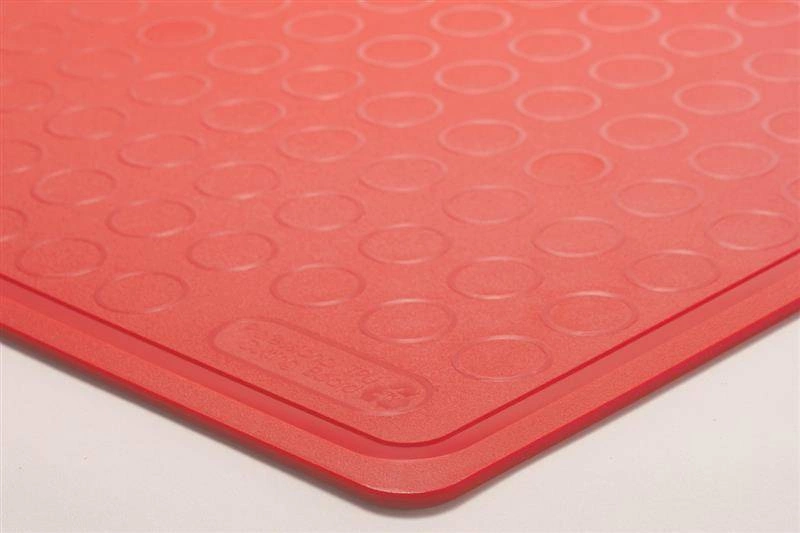 CandL - Duża mata kuchenna do krojenia 53x32,5 czerwona