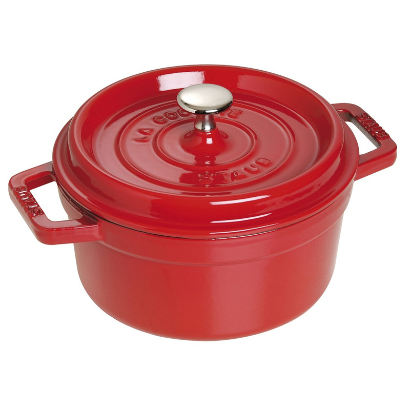 Staub - garnek brytfanna żeliwna wiśniowa 2,6 l 22 cm