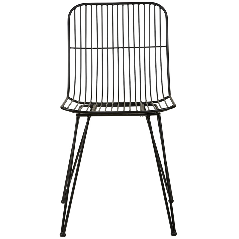 Villa Collection - Krzesło metalowe Svale Black