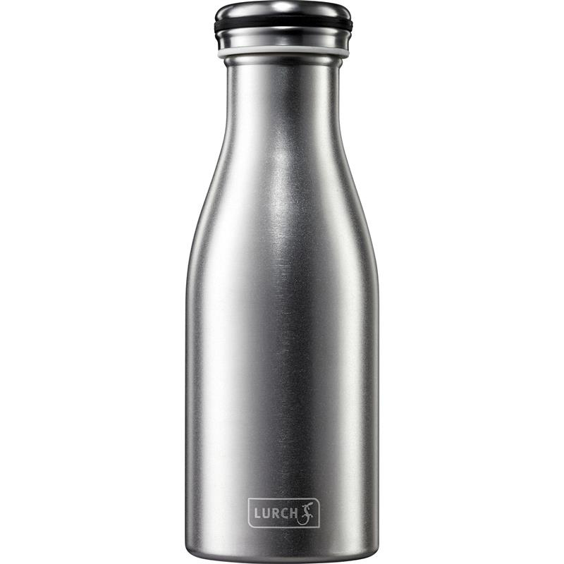 Lurch - butelka termiczna, stalowa, 0,35 l, metaliczna
