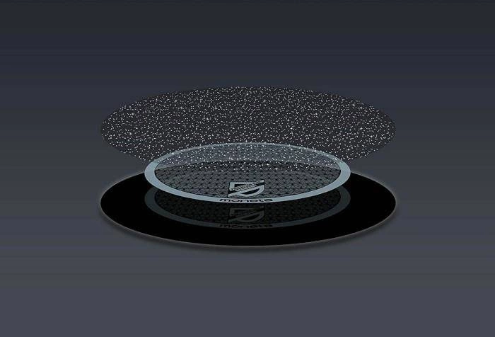 Moneta - Garnek 20 cm, Rose Gold Diamant, indukcja