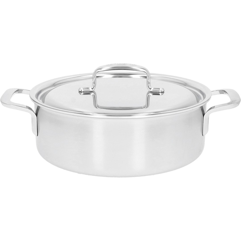 Demeyere - patelnia głęboka 2H z pokrywką 24 cm 5-Plus