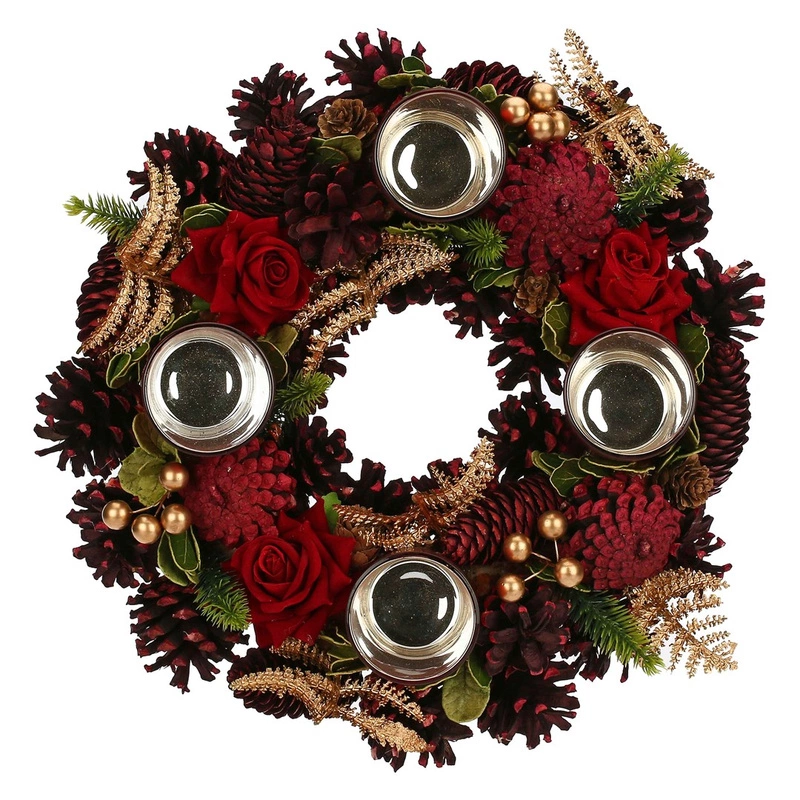 Rituali Domestici - QUASIROSSO Zestaw 4 świeczek tealight