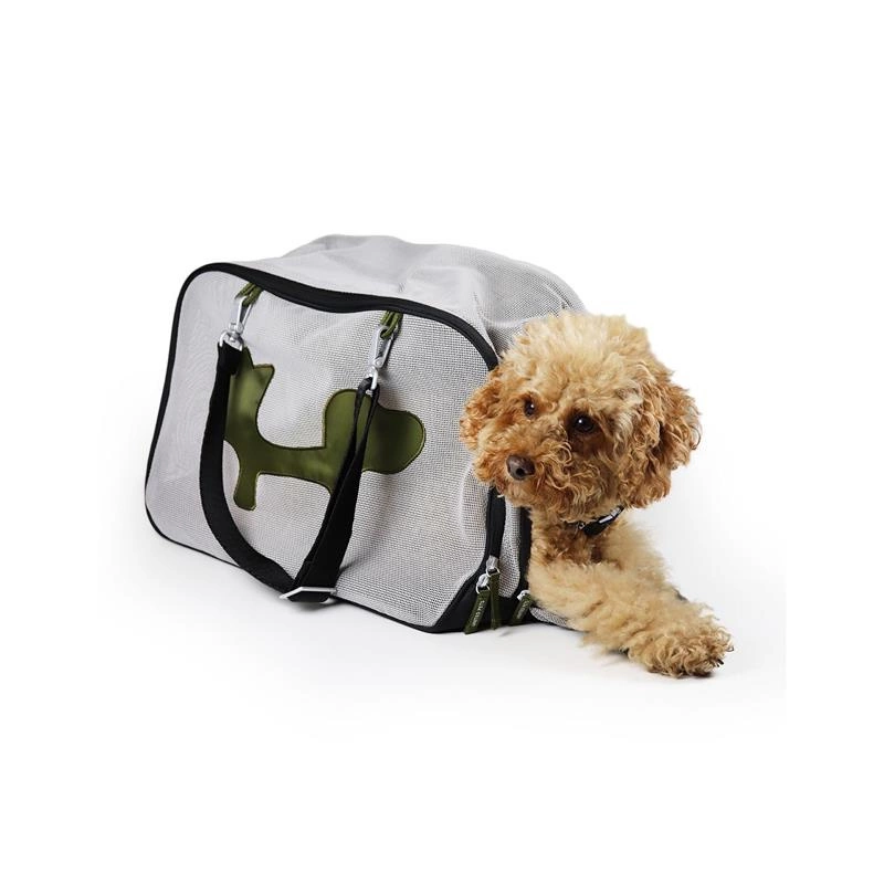 United Pets - Torba/transporter, czarno- zielona