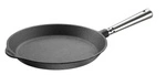 Skeppshult - PROFESSIONAL Patelnia płytka ze stalową rączką - 26 cm, czarny