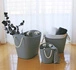 Hachiman - BALCOLORE Kosz - 7 ltr, szary