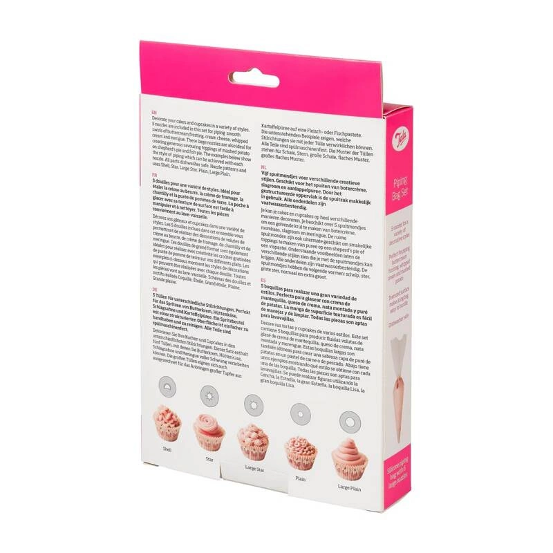 Tala - rękaw cukierniczy z 5 tylkami