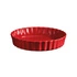 Emile Henry - Głębokie naczynie do tarty - 28 CM - czerwony