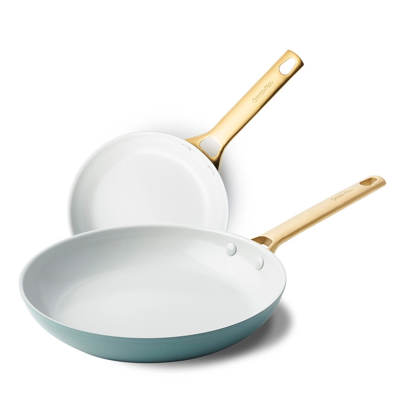 GreenPan - Patelnie ceramiczne PADOVA Sky Blue 20 + 28 cm