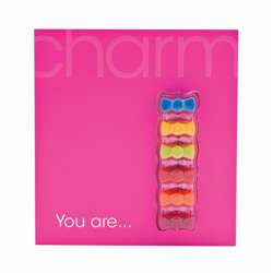 MSC - znaczniki do kieliszków, 6 szt. Greet & Treat