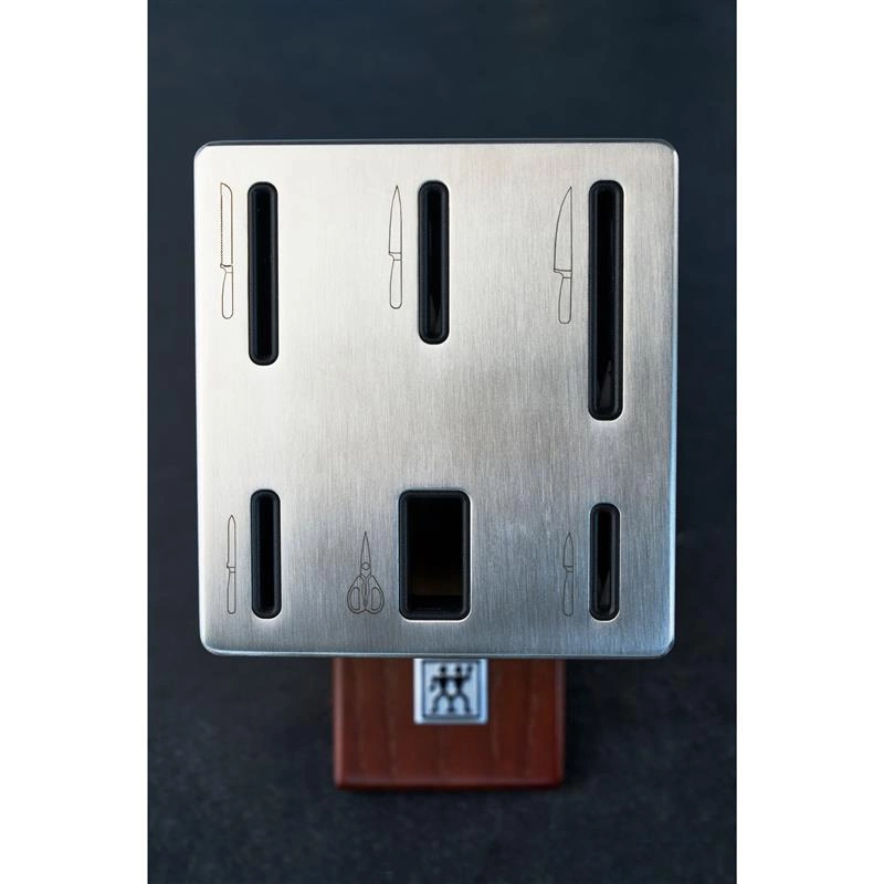 Zwilling - zestaw noży kuchennych w bloku ostrzącym Twin Gourmet 7 części