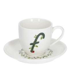 La Porcellana Bianca - filiżanka ze spodkiem 90 ml, Wzór F Solotua