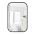 Umbra - Lustro prostokatne 61 x 91cm czarne, HUB