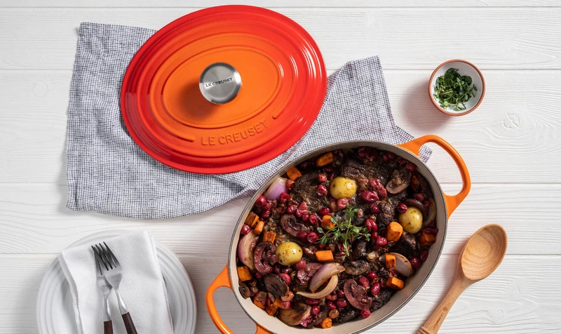 Le Creuset - brytfanna żeliwna emaliowana Signature 31 cm 6,3 l nuit