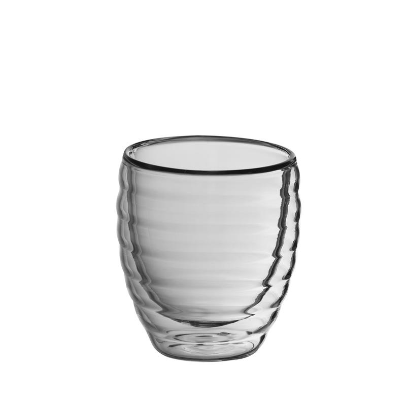 Kela - 2 szklanki do espresso o podwójnych ściankach, śred. 6 x 6,5 cm, 0,08 l Cesena