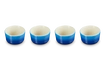 Le Creuset - Zestaw 4 mini foremek 100 ml Azure
