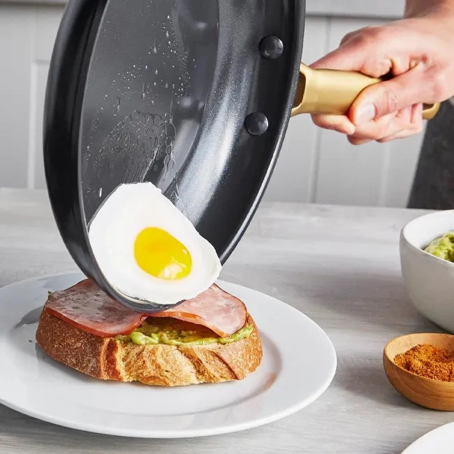 GreenPan - zestaw 10el. Garnków i patelni czarny