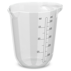 Mepal - Dzbanek z miarką Chef It 500 ml przeźroczysty