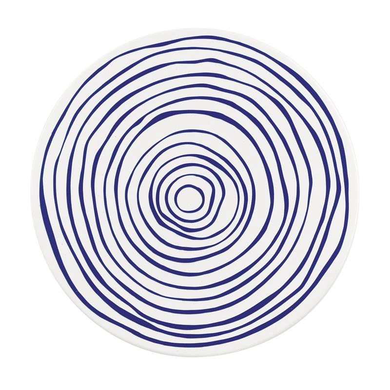 Zassenhaus - podkładka pod gorące naczynia, ceramika/korek, śred. 20 cm, kręgi Nordic