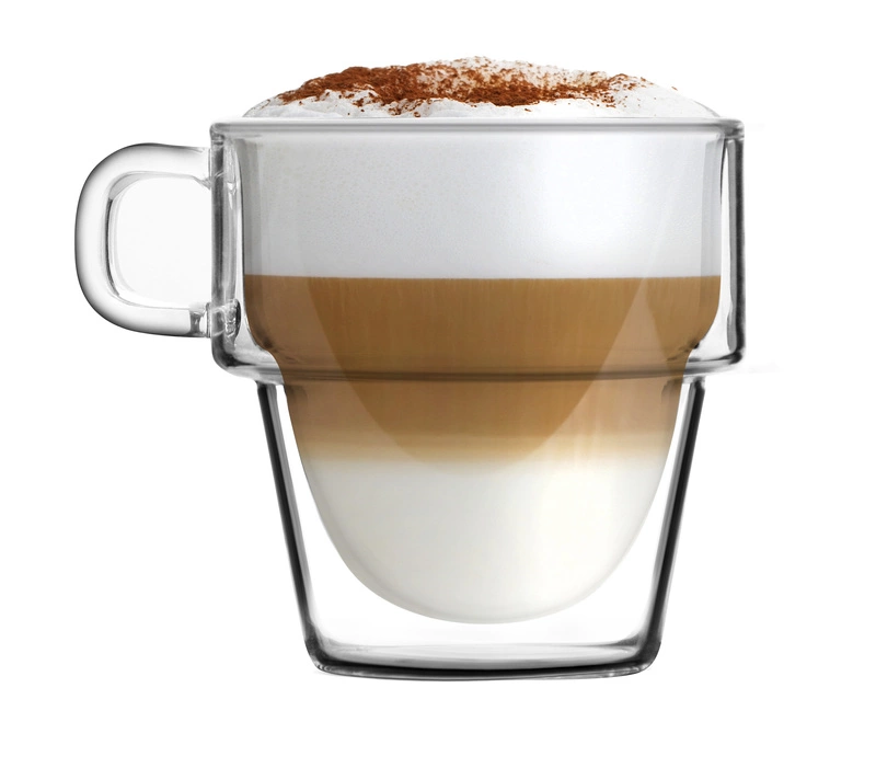 Vialli Design - Komplet 6 szklanek z podwójną ścianką 150ml 280ml 350ml Senso