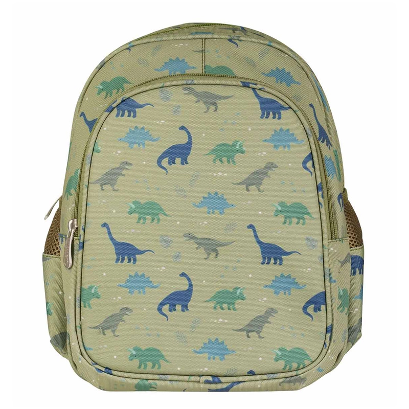 A Little Lovely Company - Plecak dla dzieci DINOSAURS - mieści A4
