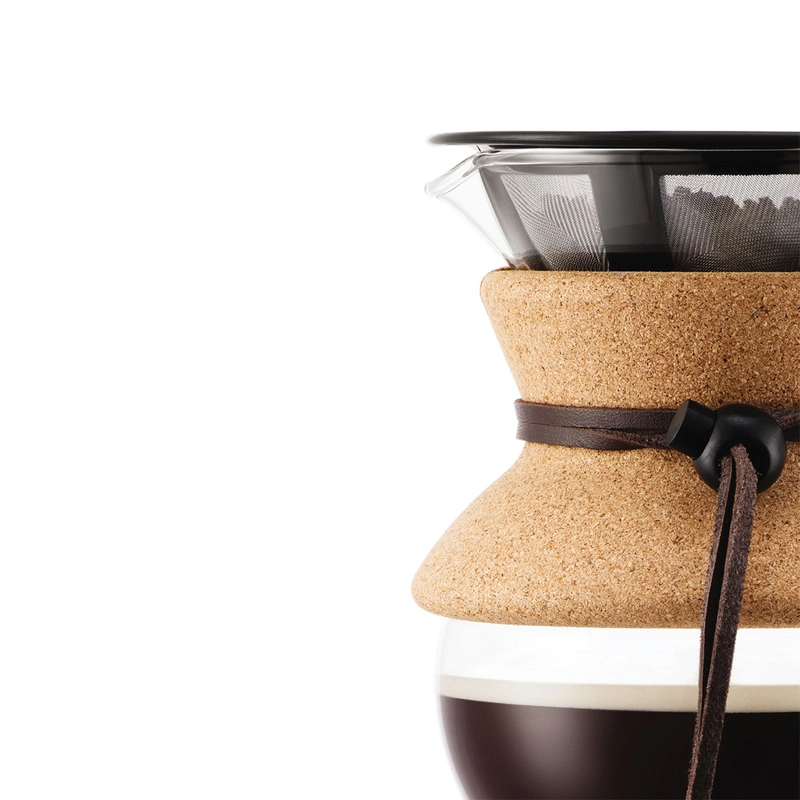 Bodum - zaparzacz do kawy z filtrem stałym Pour Over 500 ml Cork