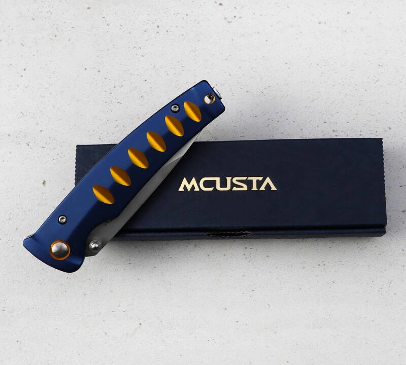 Mcusta - Katana VG-10 Blue/Orange 8,5 cm