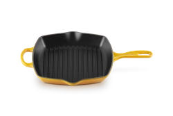 Le Creuset - patelnia żeliwna grillowa z dwoma uchwytami 26 cm Nectar