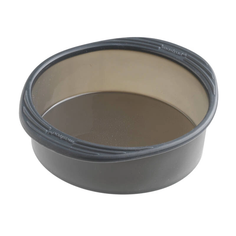 Mastrad - SILIKONOWE FORMY OKRĄGŁE DO CIASTA 3 CZĘŚCIgrafitowy