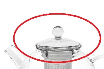 Bredemeijer - Pokrywka do dzbanek szklany Minuet Santhee 0,5L
