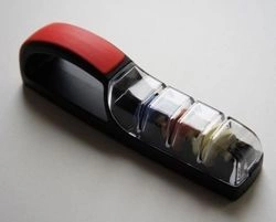 Global - MinoSharp PLUS 3 Ceramiczna ostrzałka wodna 550, czarno-czerwona