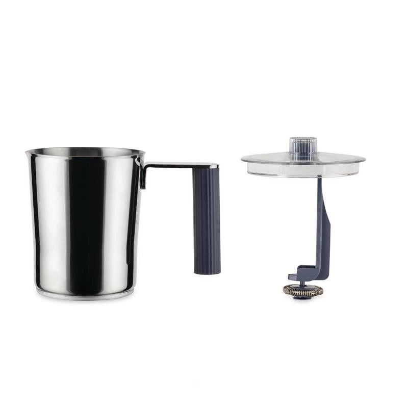 Alessi - spieniacz do mleka, szary PLISSE