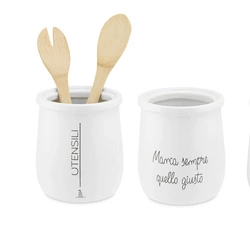 La Porcellana Bianca - GLI ONESTI Stojak na przybory kuchenne