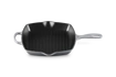 Le Creuset - patelnia żeliwna grillowa z dwoma uchwytami 26 cm chateau