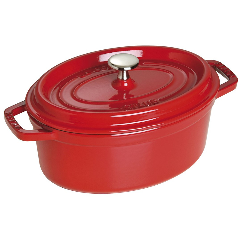 Staub - brytfanna  żeliwna wiśniowa 2,35 l 23 cm