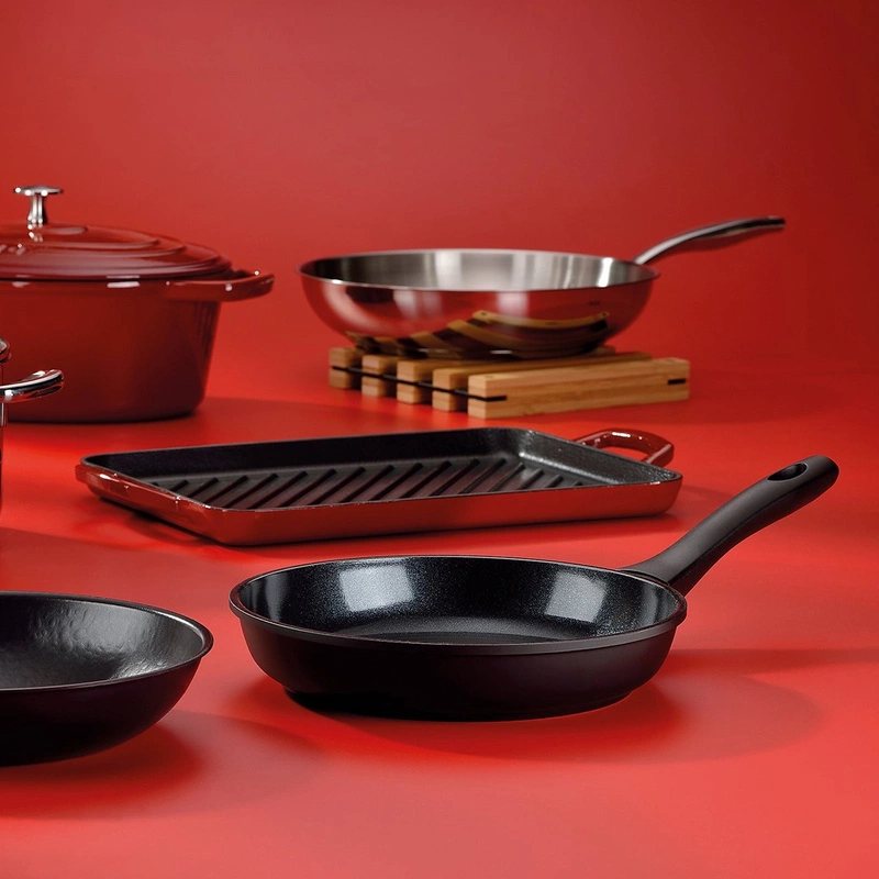 Kela - Patelnia ceramiczna 32cm czarna Atura