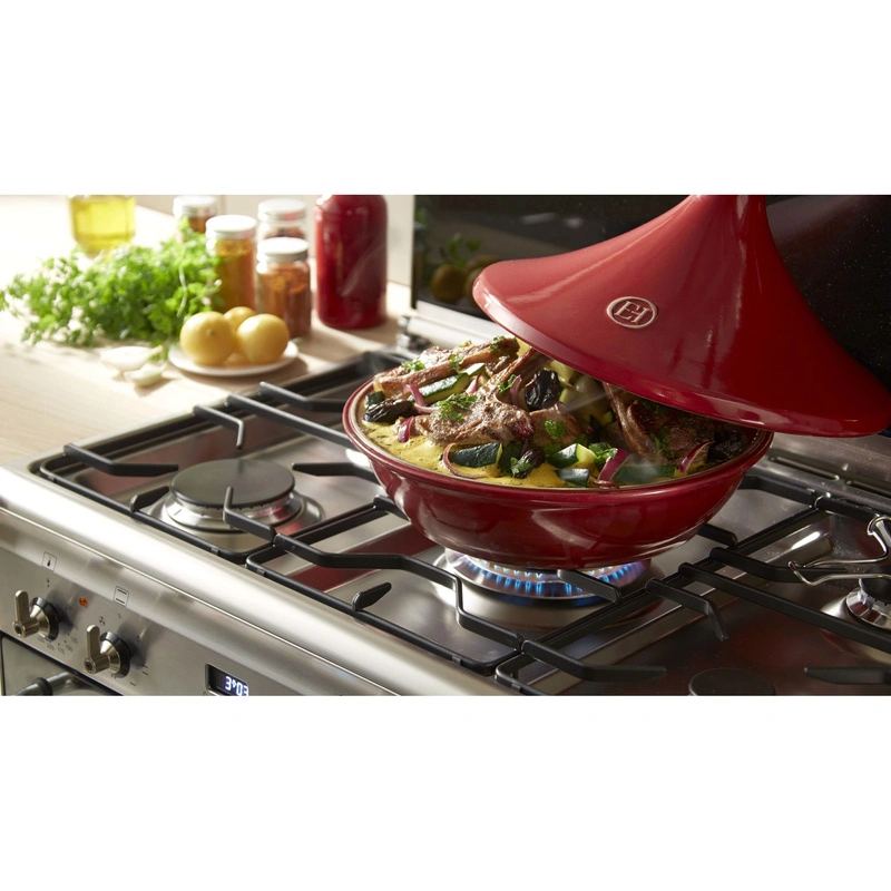 Emile Henry - Tagine 3 L - czerwony