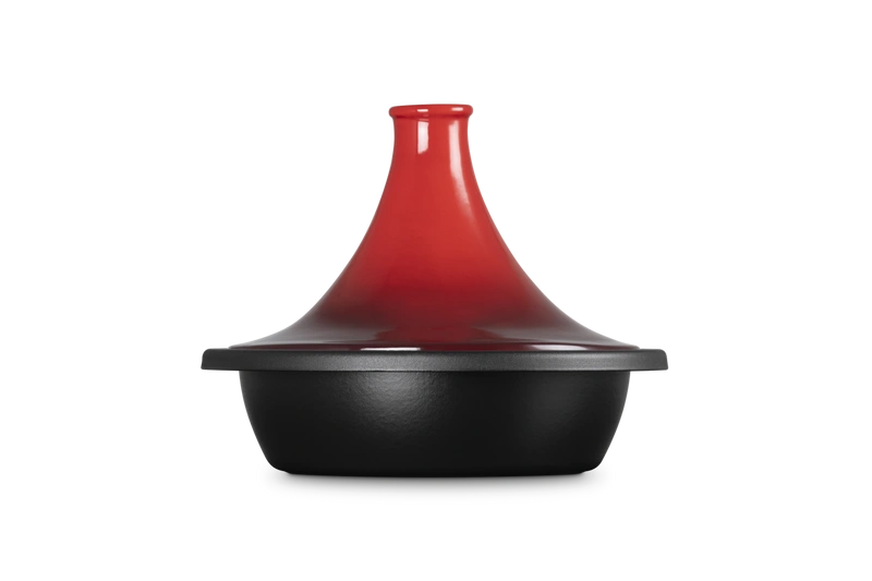 Le Creuset - Tagine żeliwo kamionka 31 cm wiśniowy