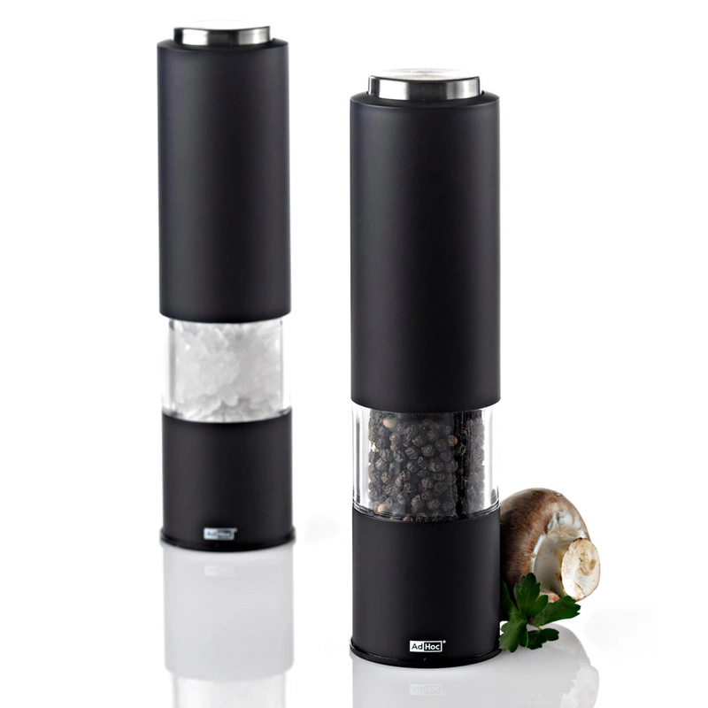 AdHoc - Elektryczny młynek do pieprzu lub soli TROPICA BLACK
